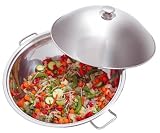 Bartscher Wok-Pfanne,380mm, m.Deckel