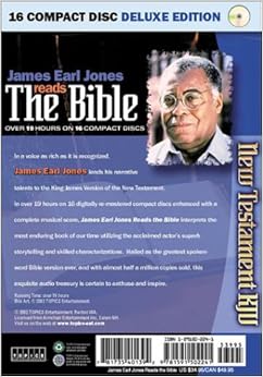 James Earl Jones Reads the Bible: James Earl Jones: 0781735401392 James Earl Jones Reads the Bible: James Earl Jones: 0781735401392