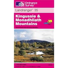 Kingussie and Monadhliath Mountains (Landranger Maps)