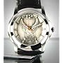 Harley-Davidson� Bulova� Men's Watch. Raise pewter dial. 76A12