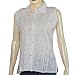 Womens Clothing - Cotton Sleeveless Top Blouse Chikan Embroidery Size M (ctop471)