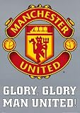 Manchester United Football Club - Club Crest Sports Poster Print, 24x36