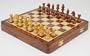 Magnetic Travel Chess Set with Exterior Board - 10"