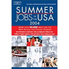 Summer Jobs in the USA 2004 (Peterson's Summer Jobs in the USA: Over 45,000 Great Jobs for Students)