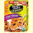 Health Valley Oat Bran Flakes with Raisins, 13.8-Ounce Boxes (Pack of 6)