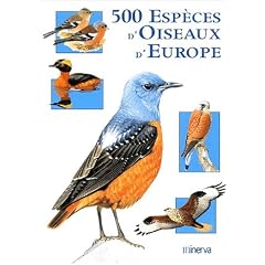 500 esp�ces d'oiseaux d'Europe