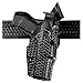 Safariland 6360 Level 3 Retention ALS Duty Mid-Ride Holster Left HandGlock 21 with M3, Basket Weave Black