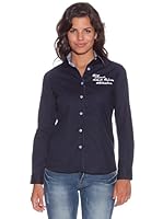 Giorgio Di Mare Camisa Mensaje (Azul Marino)