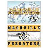 NASHVILLE PREDATORS OFFICIAL LOGO MAGNET SET