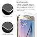 Samsung Galaxy S6 Screen Protector Tempered Glass, iSmooth, Ultra Clear