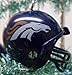 NFL Football Denver Broncos Set of 6 Holiday Christmas Tree Ornaments Featuring Broncos Team Helmet Ornaments Ranging from 1.5