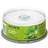 Sony CDQ 80SP - 30 x CD-R - 700 MB ( 80min ) 40x - spindle - storage media