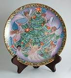 Anna Perenna plate Christmas Angels by Buckley Moss Limited Edition of 5000 only - Christmas Magic Collection - CP1293
