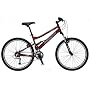 Delta Sport Full Suspension Unisex Bike (26 -Inch Wheels)