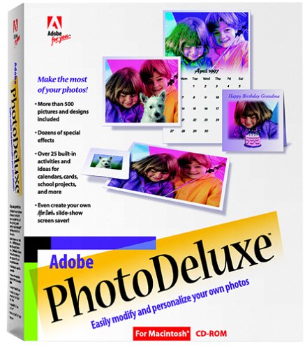 Adobe PhotoDeluxe 2.0 Upgrade [Old Version]