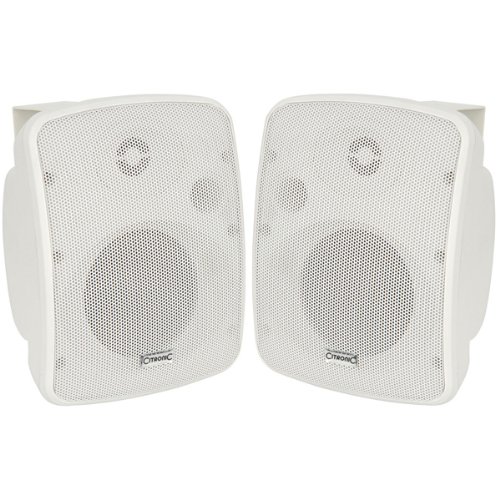 Paar 40w Outdoor-Lautsprecher, White