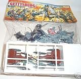 54mm Gettysburg Meade's Headquarters Figure Playset (26pcs) (Bagged) by BMC