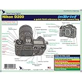 Nikon D200 inBrief Laminated Reference Card