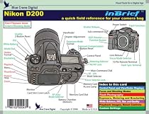 Nikon D200 inBrief Laminated Reference Card