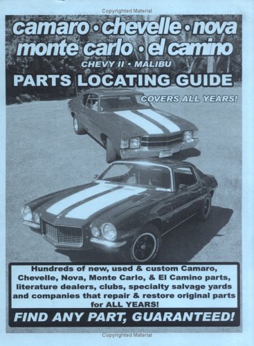 Camaro / Chevelle / Nova / Monte Carlo / El Camino / Chevy II / Malibu Parts Locating Guide