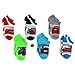 Disney Cars Boys 6 pk Socks ((shoe size: 10.5-4), McQueen & Mater 6-8)