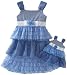Dollie & Me Girls 2-6x Tiered Baby Doll Dress With Garment