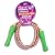 Funky Diva Disco Musical Skipping Jump Rope (Pink or Purple)
