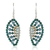 Image of Nakai Crystal and Sterling Silver Earrings
