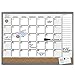 Quartet Dry Erase Board / Cork Board, Calendar Board, Magnetic, 17