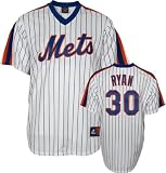 Nolan Ryan New York Mets Pinstripe Cooperstown Replica Jersey