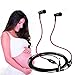 KINDEN Air Tube Headset - Anti-radiation Headphones With Microphone Binaural Metal Radiation Free Earbuds Bass Noise Isolating for iPhone/iPad/iPod/Samsung/PC (White)