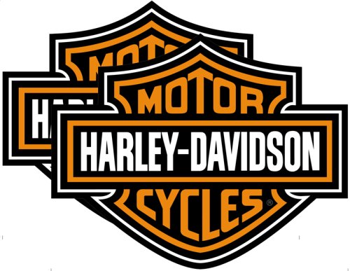 Harley Davidson Bar and Shield Car Truck SUV Floor Utility Mats - One Pair