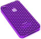 Case-FX Flex Diamond Case for iPhone 4 - Purple Fusion (Universal Fit for A ....