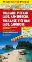 Thailande Vietnam Laos Cambodge, carte routiere