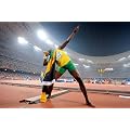 USAIN BOLT REPRODUCTION PHOTO 16X12" NO 3