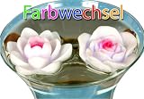 Details zu "2er Set Schwimm LED Licht: Seerose Ein echter Blickfang im Teich"