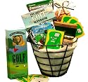 Great Golfers Caddy Golf Theme Gift Basket