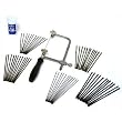 720 Jewelers Saw Blades & Adjustable Frame & Cut Lube