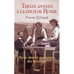 Treize ann�es � la cour de Russie