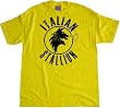 Rocky Balboa Italian Stallion T-shirt Yellow