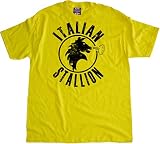  : Rocky Balboa Italian Stallion T-shirt Yellow