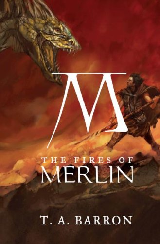 Cover of The Fires of Merlin (The Lost Years of Merlin)