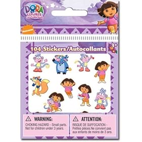 Dora Stickers - 104 stickers