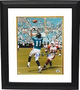 Autographed Mike Sims-Walker Photo - 8x10 Custom Framed - Autographed NFL Photos