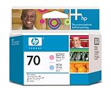 HP Original 70 Light Cyan and Light Magenta Printhead