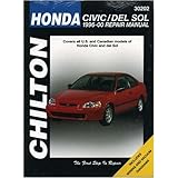 honda civicdel sol 1996 2000 chilton total car care series manuals