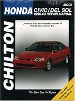 Honda Civic/del Sol, 1996-2000 (Chilton Total Car Care Series Manuals)