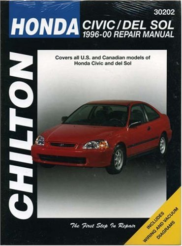 Honda Civic/del Sol, 1996-2000 (Chilton Total Car Care Series Manuals)