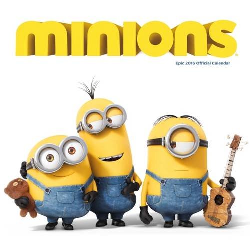 The Official Minion Movie 2016 Mini Calendar
