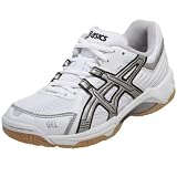 ASICS Gel Rocket 4 Women's Shoe (8.5, White/Silver/Black)